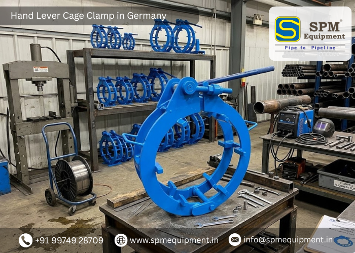 Hand Lever Cage Clamp in Germany